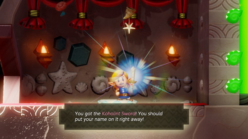 Link's Awakening Switch Wind Koholint Sword