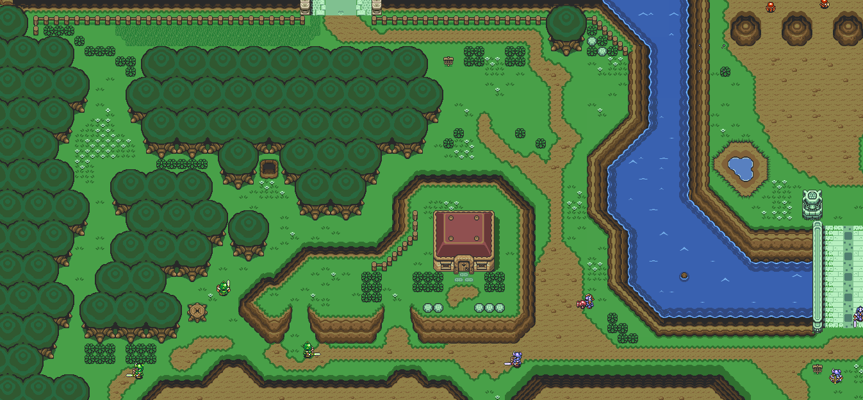 Link to the past карта