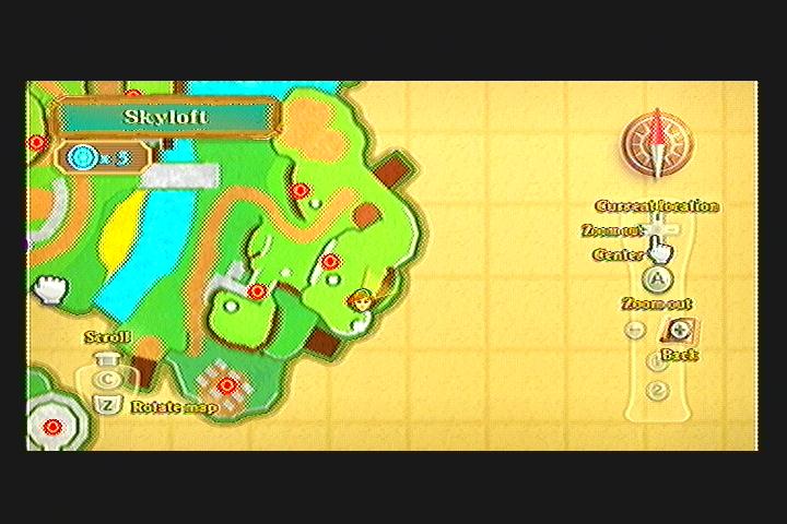 Skyward Sword Crystal Ball Quest