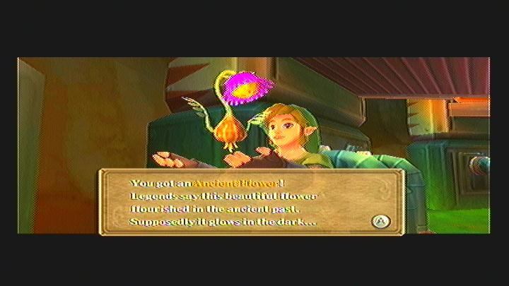 Skyward Sword Fixing Scrapper Ancient Flower