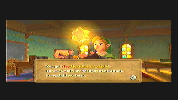 Skyward Sword Haunted Gratitude Crystals