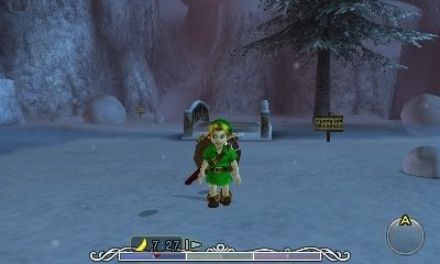 Majora's Mask 3D Walkthrough: Snowhead Mountain