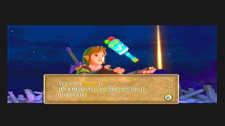 Skyward Sword Missing Baby Rattle Quest