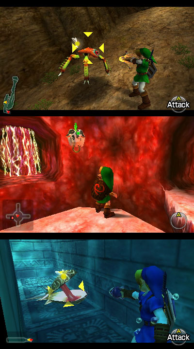 Ocarina of Time 3D Screenshots
