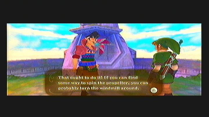 Skyward Sword Missing Windmill Propeller
