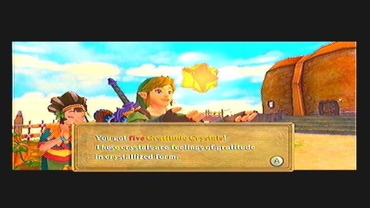 Skyward Sword Gratitude Crystals