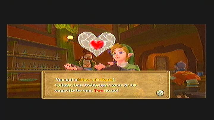 Skyward Sword Heart Piece