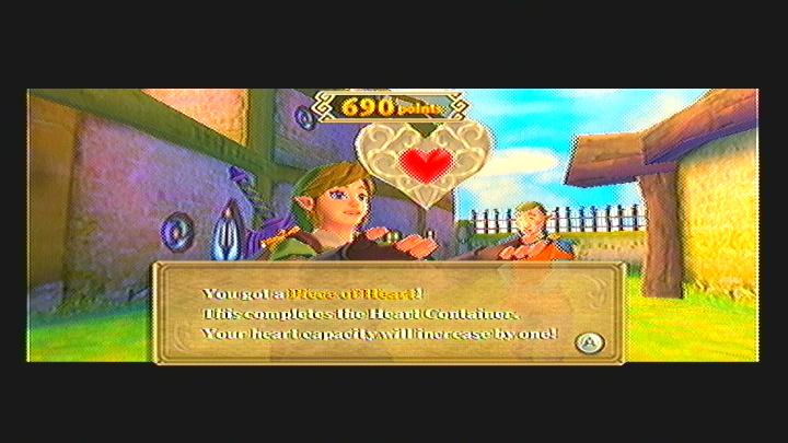 Skyward Sword Pumpkin Pull Heart Piece