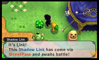 A Link Between Worlds Shadow Link StreetPass