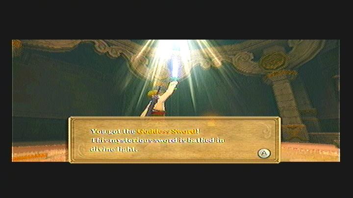 Skyward Sword Gear Goddess Sword